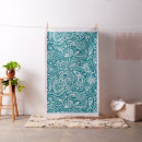 Search for turquoise and white fabric Pattern
