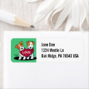 Search for jack russell terrier return address labels Heart