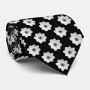 Search for black and white ties Floral