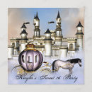 Search for fairytale sweet 16 invitations Princess