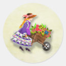 Search for wheelbarrow stickers Flowers