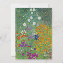 Search for klimt flower garden postcards Vintage