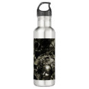 Search for gothic water bottles Black and white