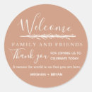 Search for brown wedding stickers Typography