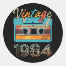 Search for made in 1984 stickers Retro