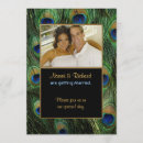 Search for peacock photo invitations Floral