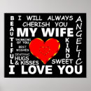 Search for love my wife posters I love you