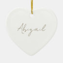 Search for heart shaped shape christmas tree decorations For her