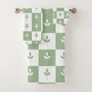 Search for leaf pattern bath towels Watercolor