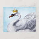 Search for white crown postcards Bird