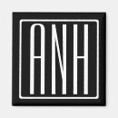 Search for monogram initial magnets Chic