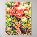 Search for red floral pattern posters Flower
