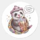 Search for ferret stickers Adorable