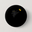 Search for funny cat meme badges Black