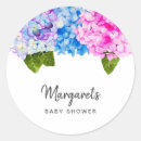 Search for hydrangea stickers Baby shower