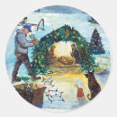 Search for winter farm stickers Snow