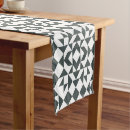 Search for black and white table runners Classic