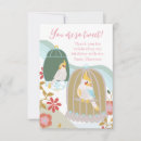 Search for bird cage thank you cards Vintage
