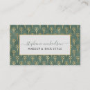 Search for sage green business cards Hairdresser