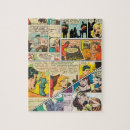 Search for retro comics puzzles Vintage