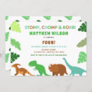 Search for wild life invitations Green