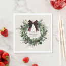 Search for christmas napkins Wreath