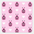 Search for pink ladybugs stickers Nature