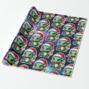 Search for space cat wrapping paper Ufo