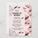 Search for scary birthday invitations Bats