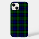 Search for black watch tartan iphone cases Green