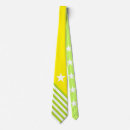 Search for green star ties For him