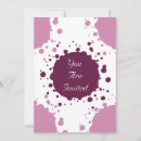 Search for paint splatter birthday invitations Fun