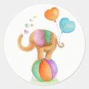 Search for circus elephant stickers Watercolor