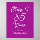 Search for 85th birthday party decor Welcome