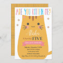 Search for meow invitations Pawty