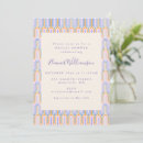 Search for periwinkle bridal shower invitations Geometric