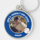 Search for baseball key rings Blue