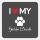 Search for golden doodle dog stickers Puppy