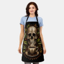 Search for gothic skull aprons Vintage