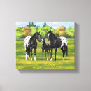 Search for black horse canvas prints Farm animals