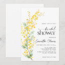 Search for golden bridal shower invitations Calligraphy