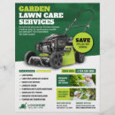 Search for lawn mowing flyers Garden maintenance