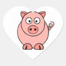 Search for pink piggy stickers Oink
