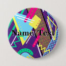 Search for retro pattern badges Colourful