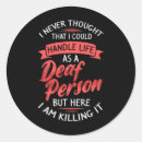 Search for hearing loss stickers Awareness