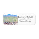Search for arizona desert return address labels Saguaro