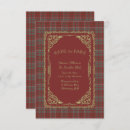 Search for scottish save the dates Plaid
