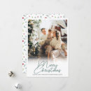 Search for traditional christmas cards Family photo