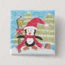Search for fun penguins badges For kids