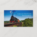 Search for train business cards Locomotive